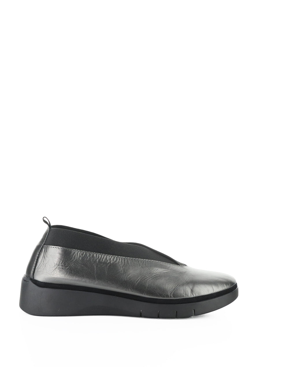 LOMEL 004 ANTHRACITE METALLIC LEATHER