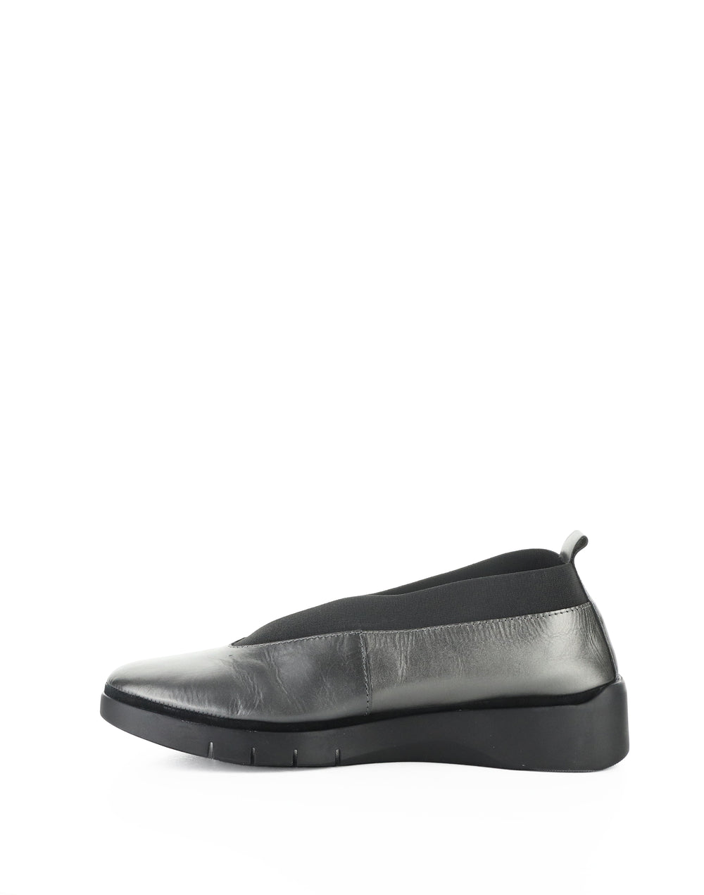 LOMEL 004 ANTHRACITE METALLIC LEATHER