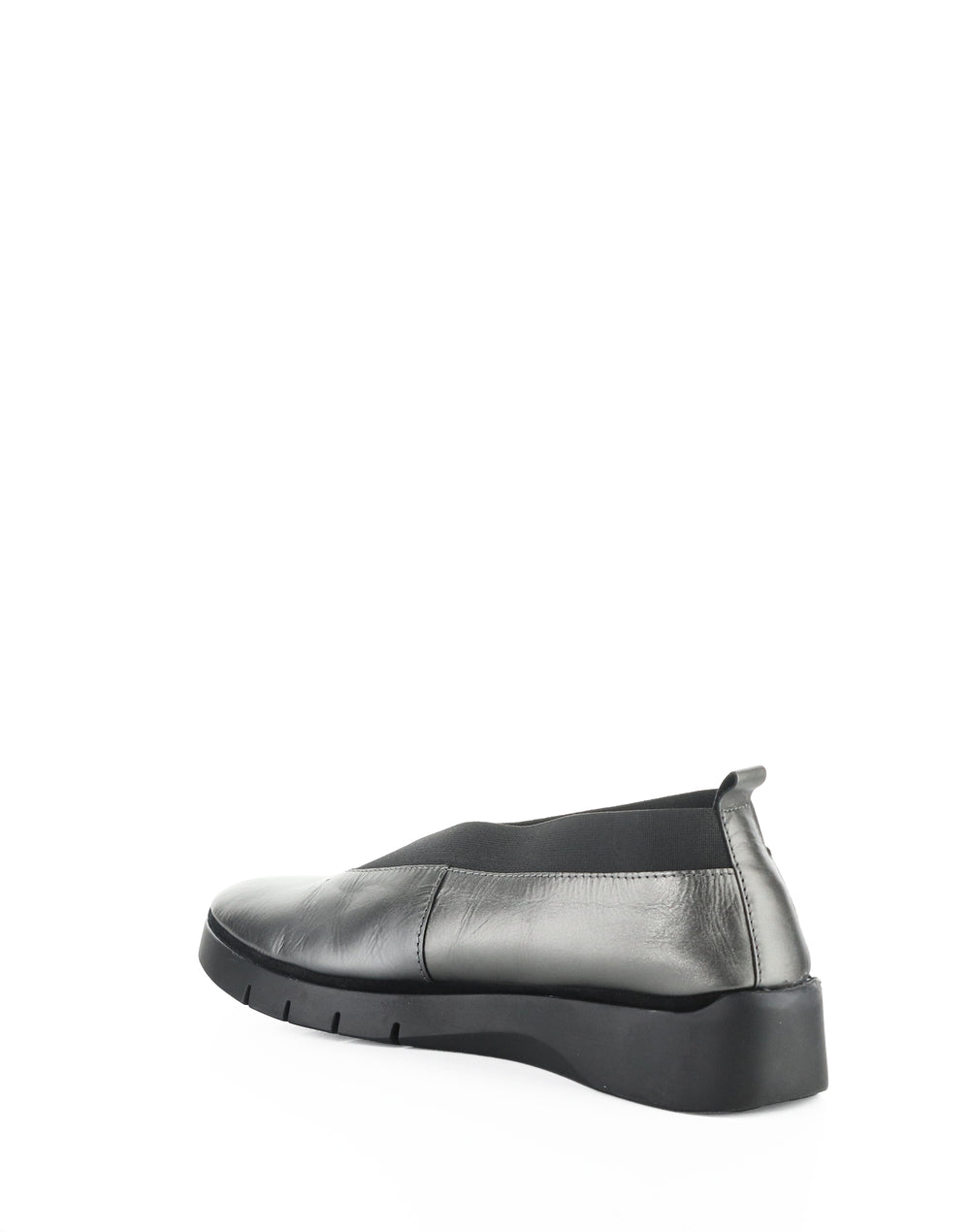 LOMEL 004 ANTHRACITE METALLIC LEATHER