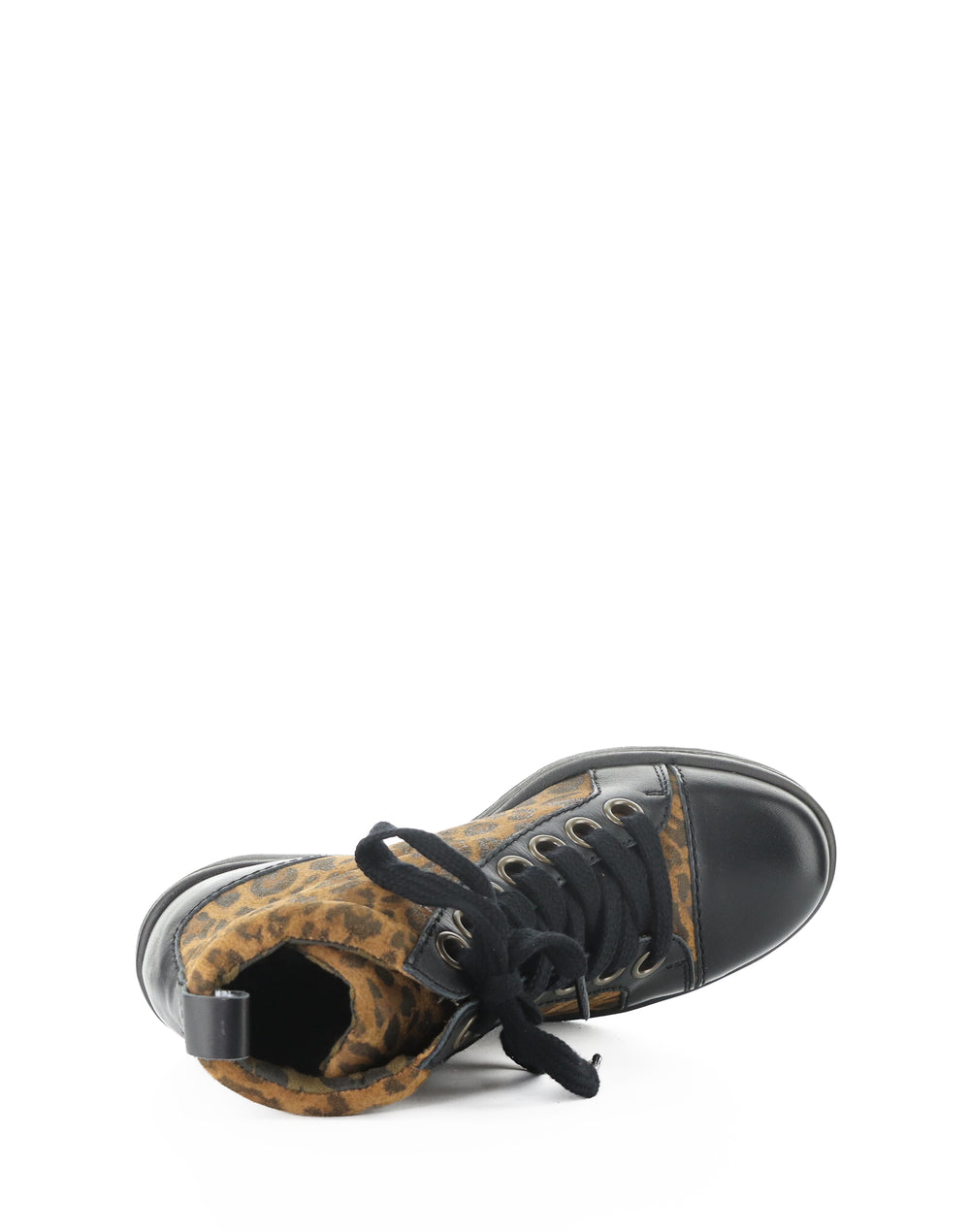 LUFE544FLY 000 BLACK/CAMEL BURN/LEOPARD SUEDE PRINT