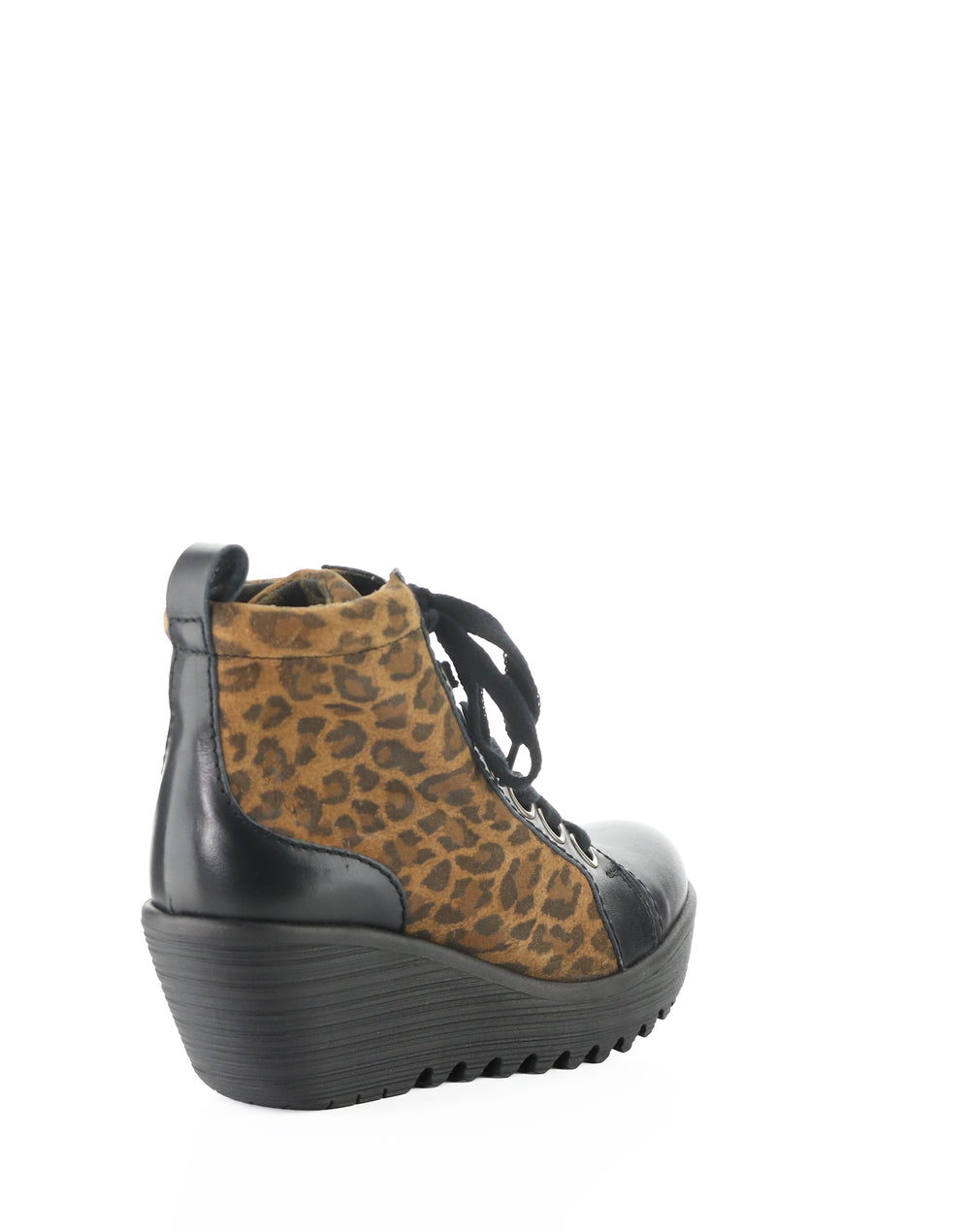 LUFE544FLY 000 BLACK/CAMEL BURN/LEOPARD SUEDE PRINT
