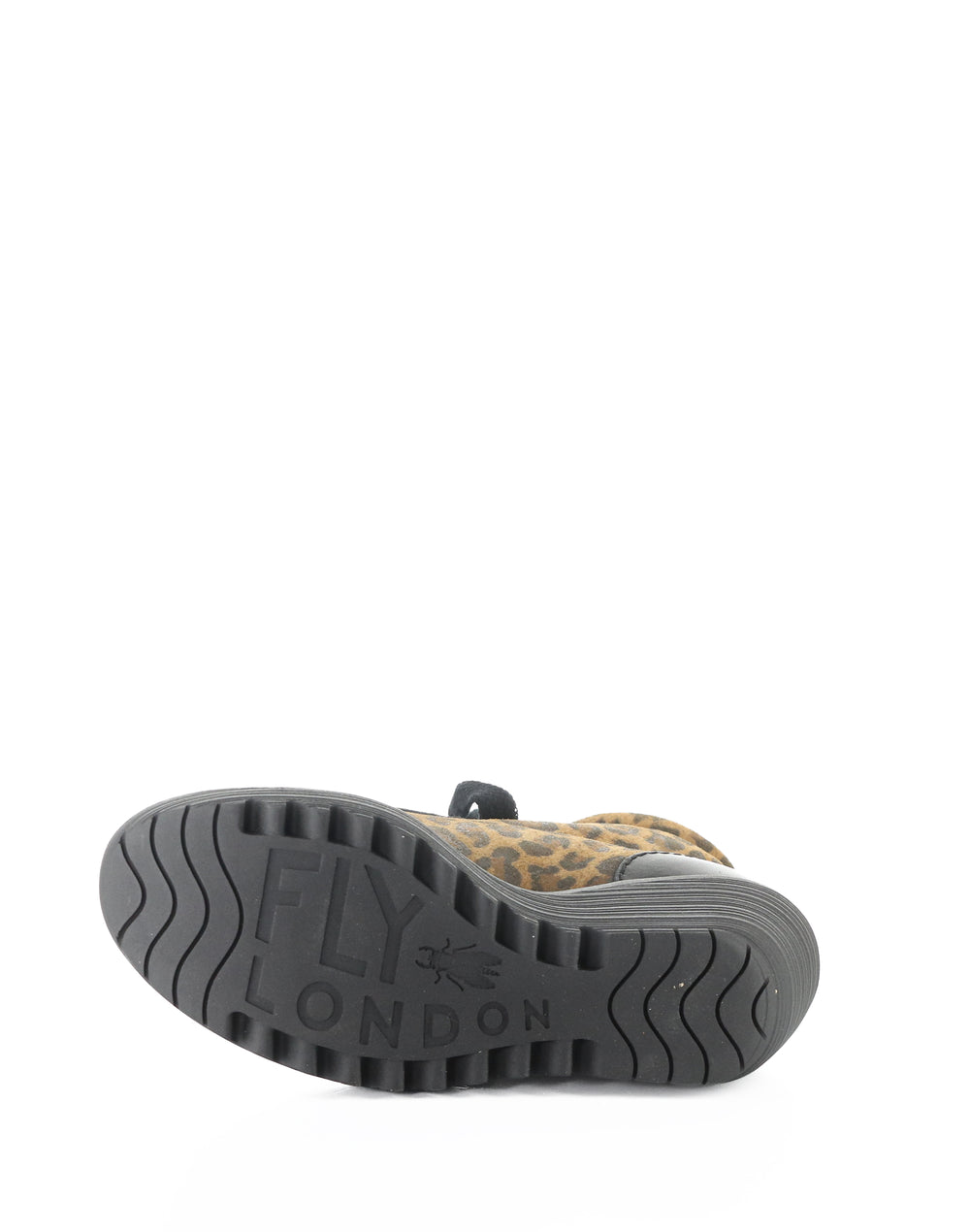 LUFE544FLY 000 BLACK/CAMEL BURN/LEOPARD SUEDE PRINT