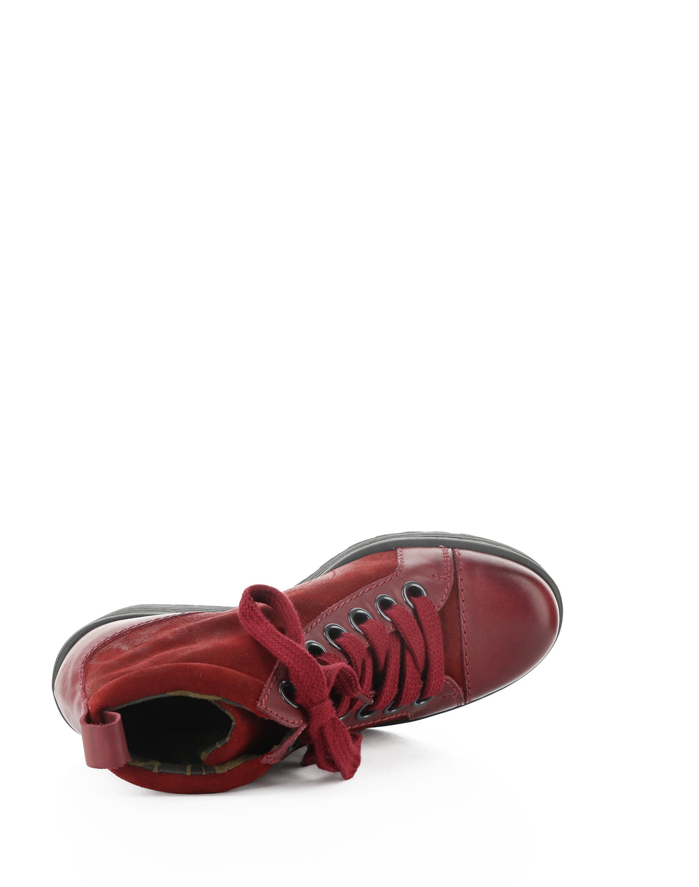LUFE544FLY 003 BURGUNDY/RED BURN/OIL SUEDE