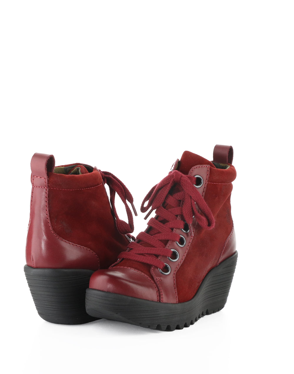 LUFE544FLY 003 BURGUNDY/RED BURN/OIL SUEDE