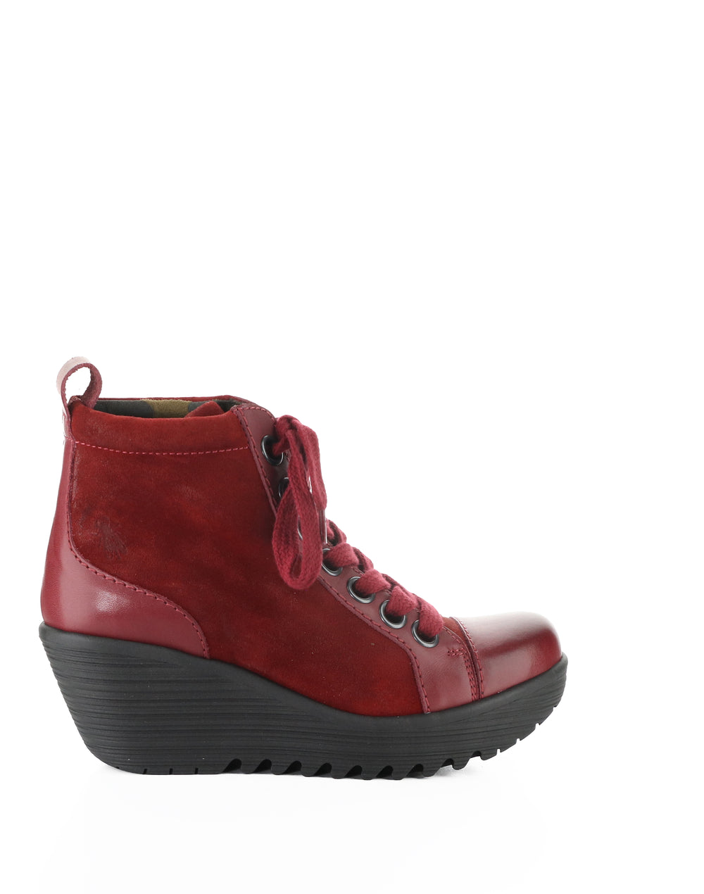 LUFE544FLY 003 BURGUNDY/RED BURN/OIL SUEDE