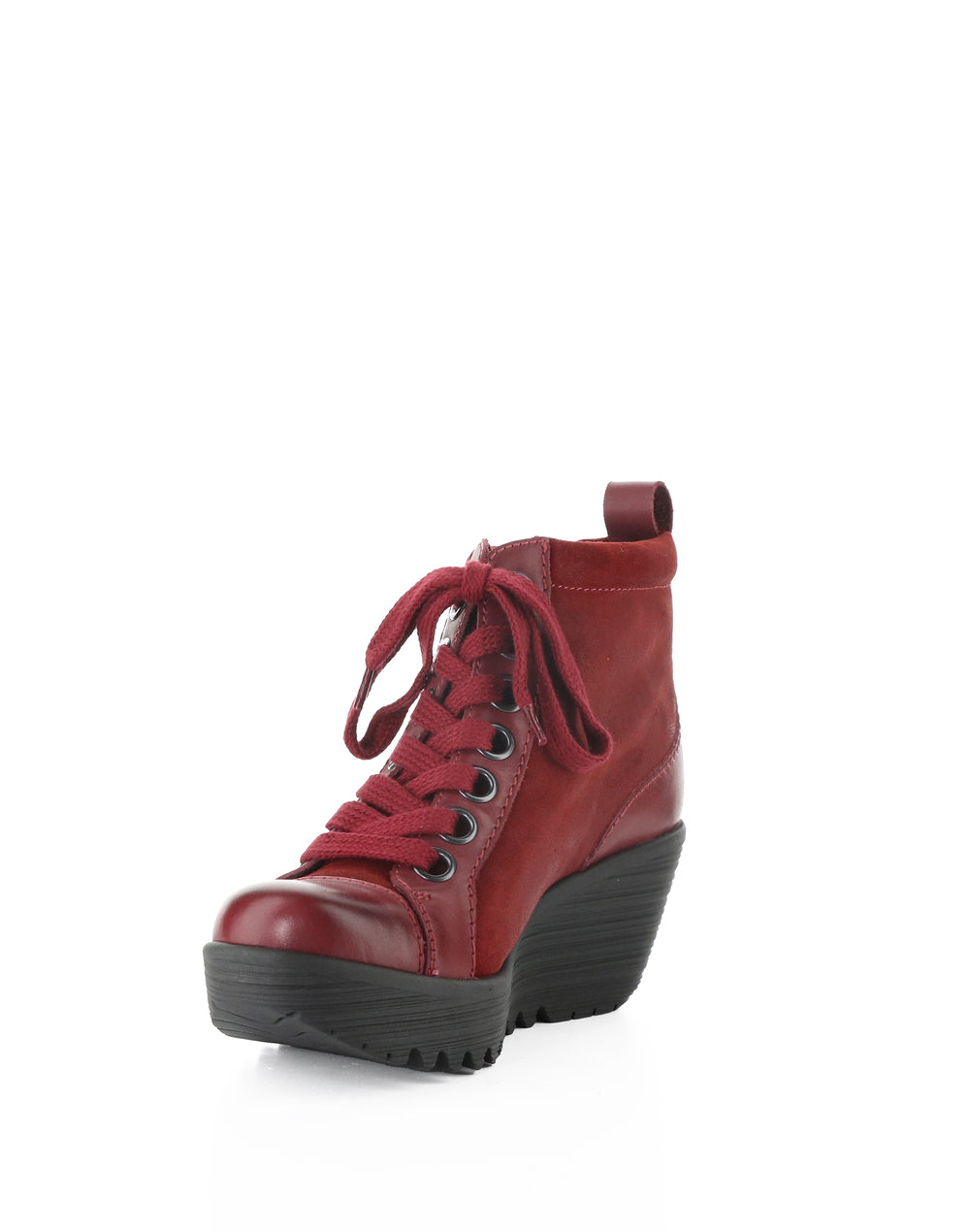 LUFE544FLY 003 BURGUNDY/RED BURN/OIL SUEDE