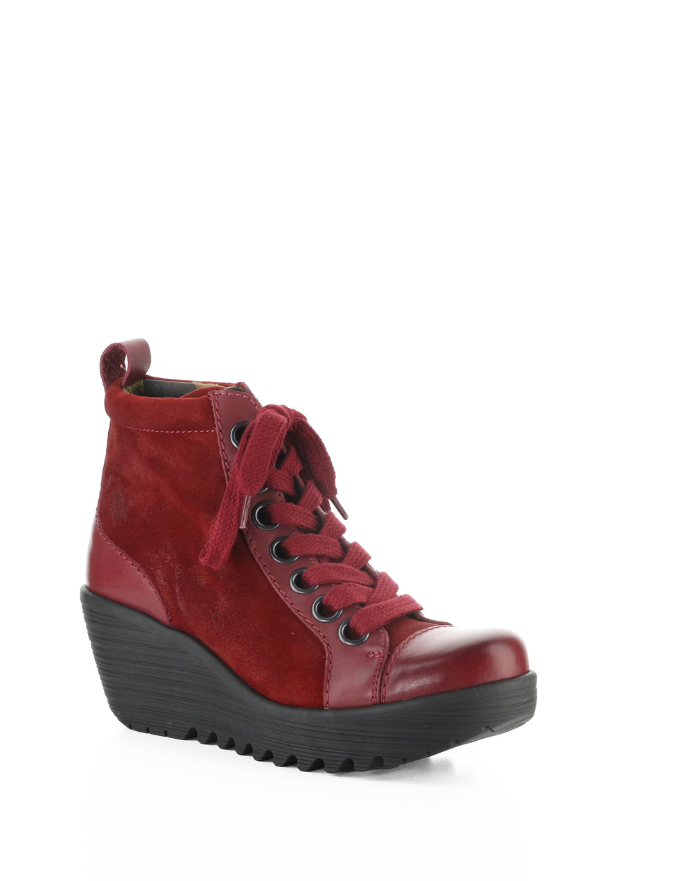 LUFE544FLY 003 BURGUNDY/RED BURN/OIL SUEDE
