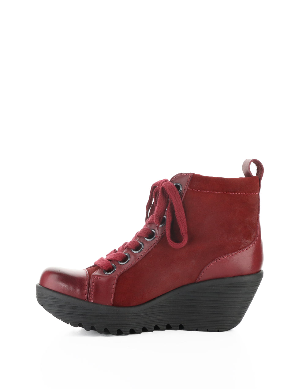 LUFE544FLY 003 BURGUNDY/RED BURN/OIL SUEDE