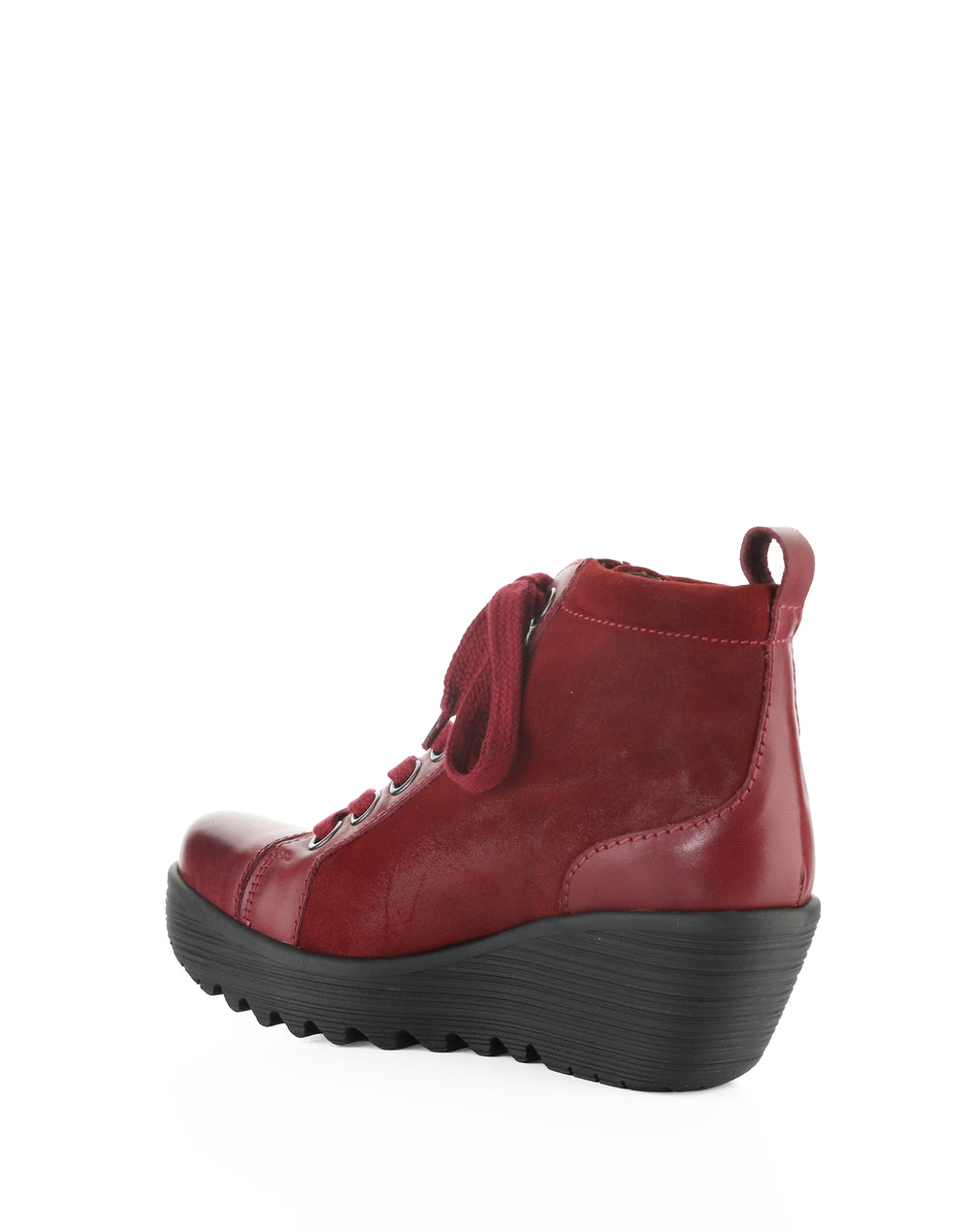 LUFE544FLY 003 BURGUNDY/RED BURN/OIL SUEDE