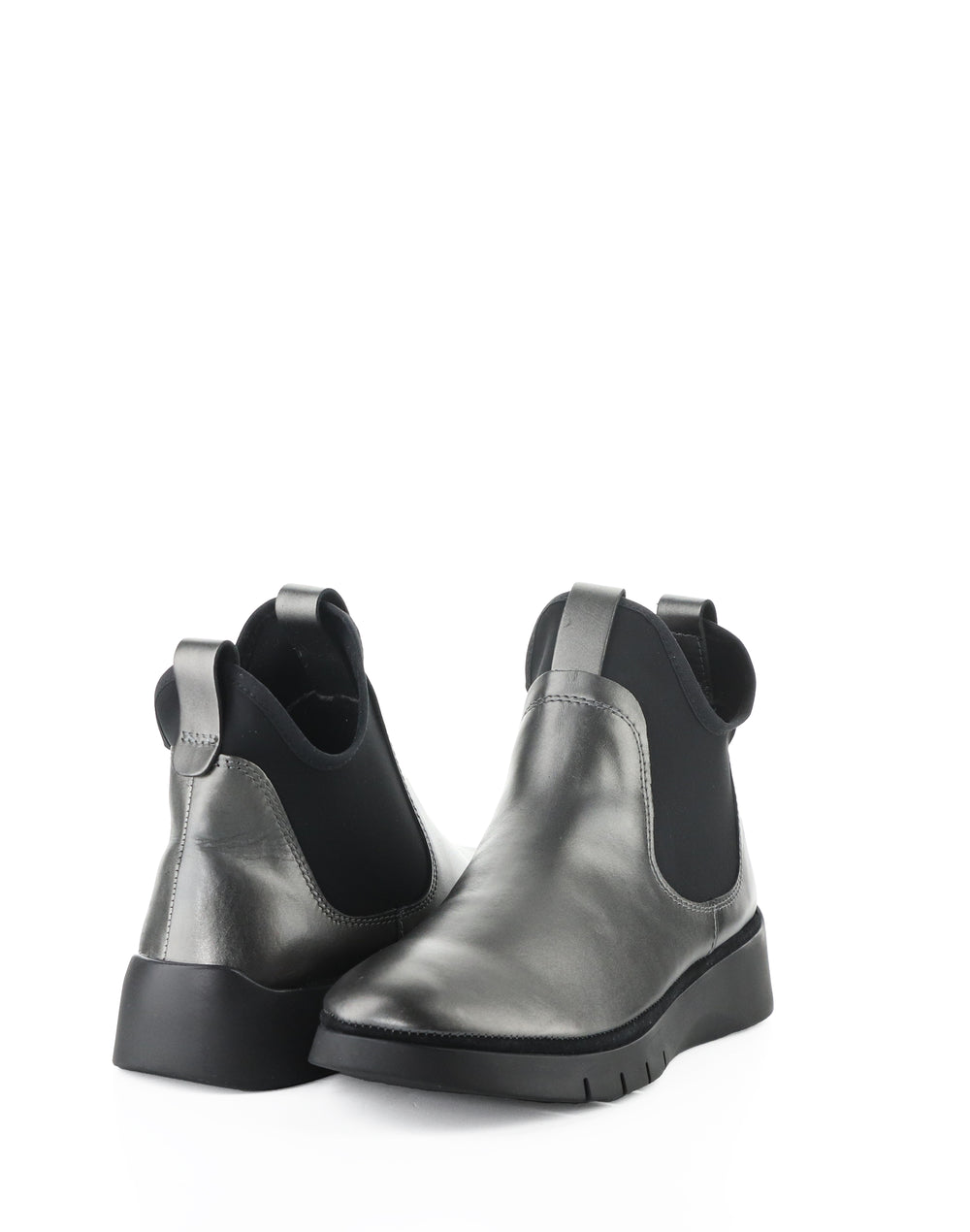 LURIO 003 ANTHRACITE METALLIC LEATHER
