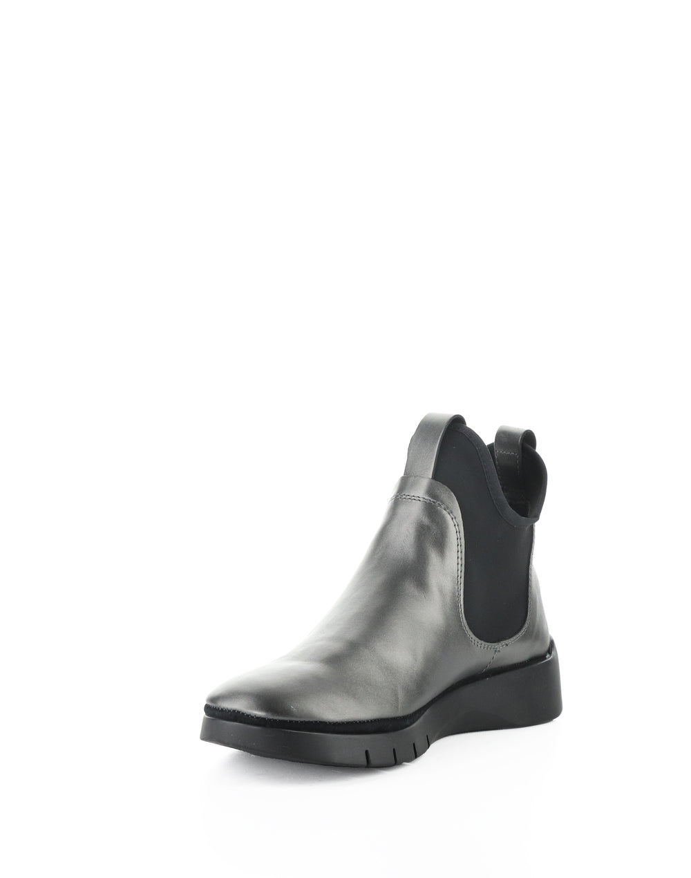 LURIO 003 ANTHRACITE METALLIC LEATHER