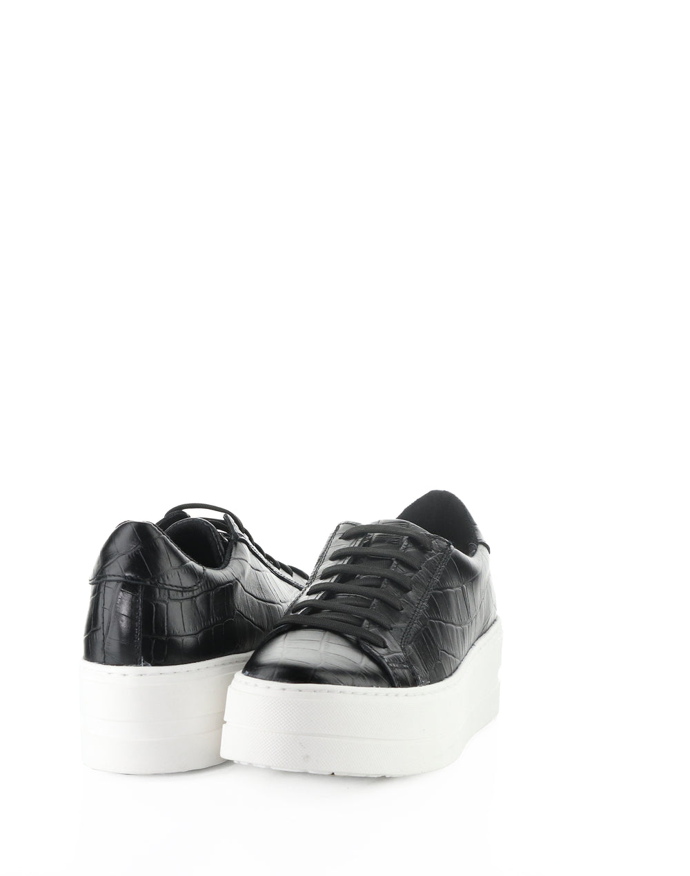 MAYA BLACK CROCCO EMBOSS