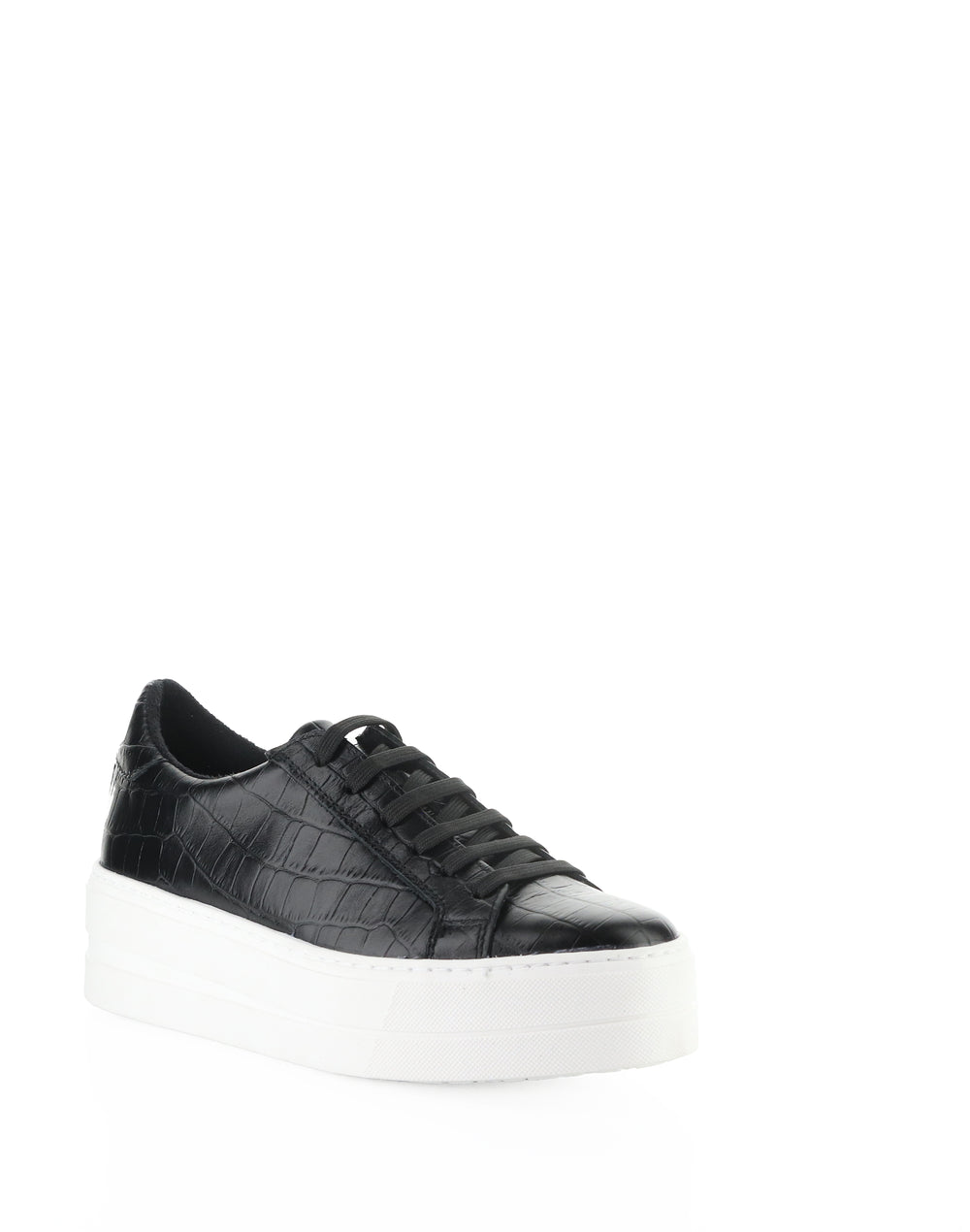 MAYA BLACK CROCCO EMBOSS