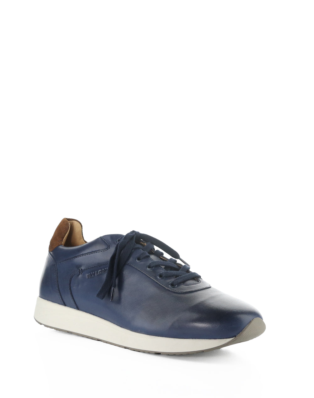 MEKS518FLY 001 NAVY/CAMEL BURN/OIL SUEDE