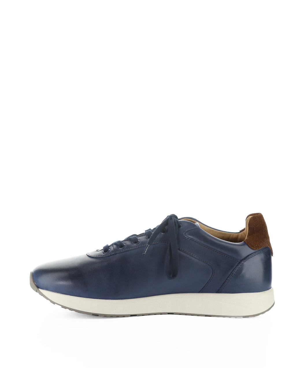 MEKS518FLY 001 NAVY/CAMEL BURN/OIL SUEDE