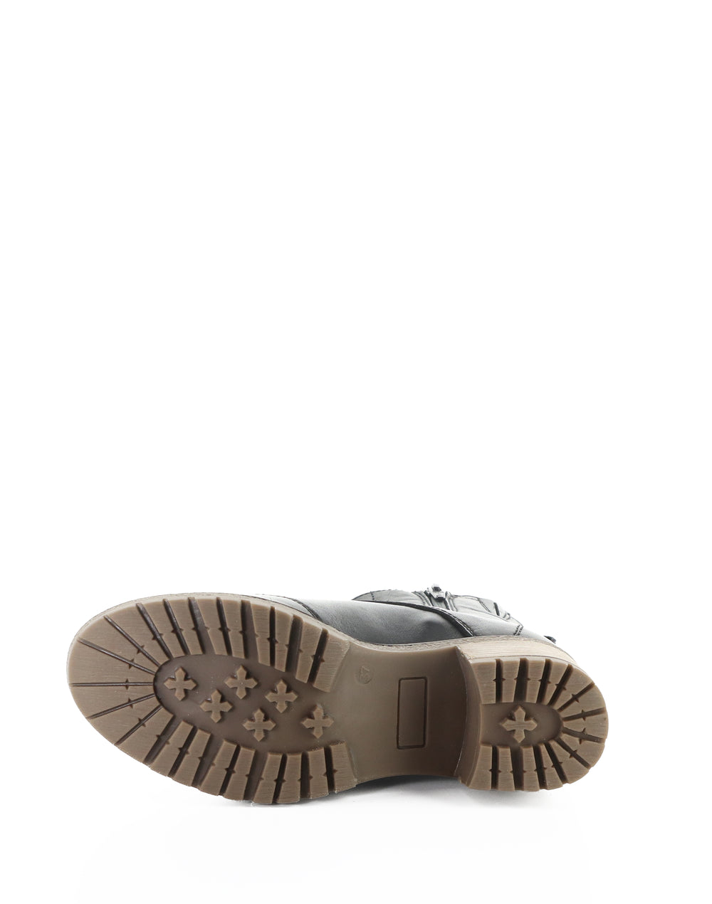 MUNRO BLACK FEEL LEATHER