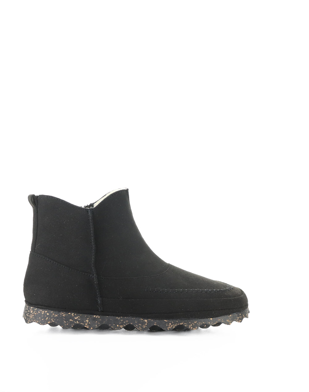 NUKE367ASP 000 BLACK VEGAN SUEDE