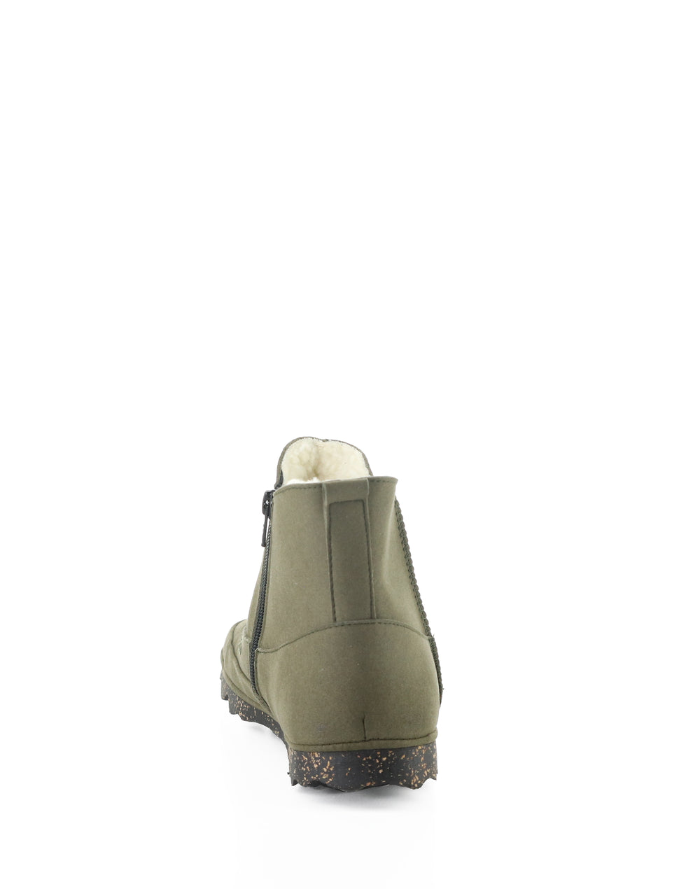 NUKE367ASP 001 MILITARY VEGAN SUEDE