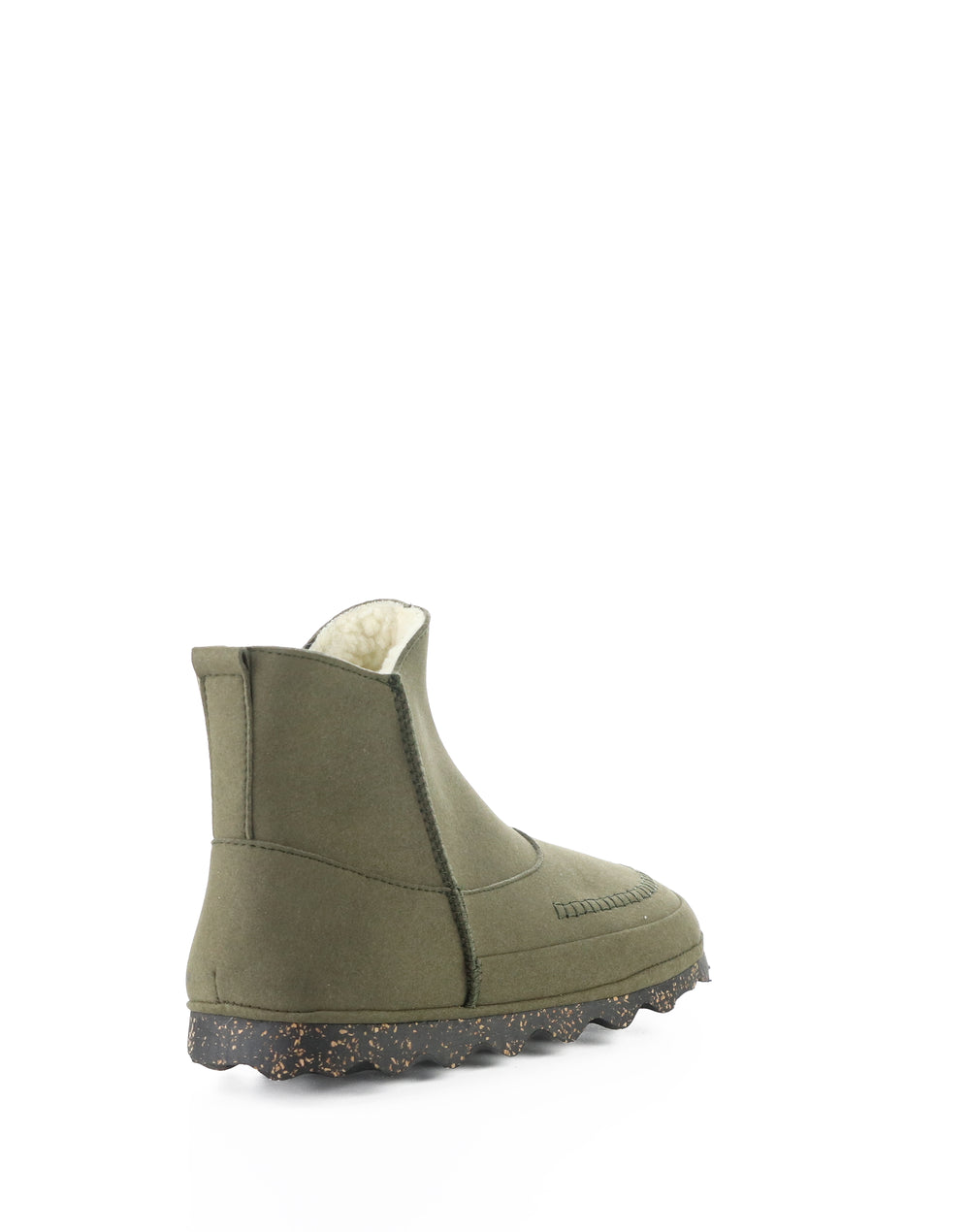 NUKE367ASP 001 MILITARY VEGAN SUEDE