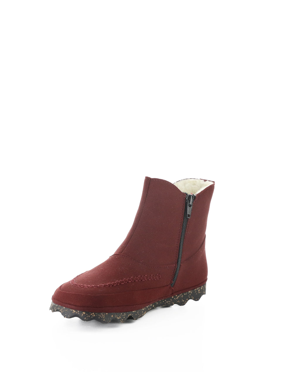 NUKE367ASP 003 BORDEAUX VEGAN SUEDE