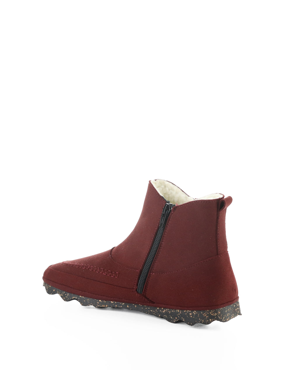 NUKE367ASP 003 BORDEAUX VEGAN SUEDE