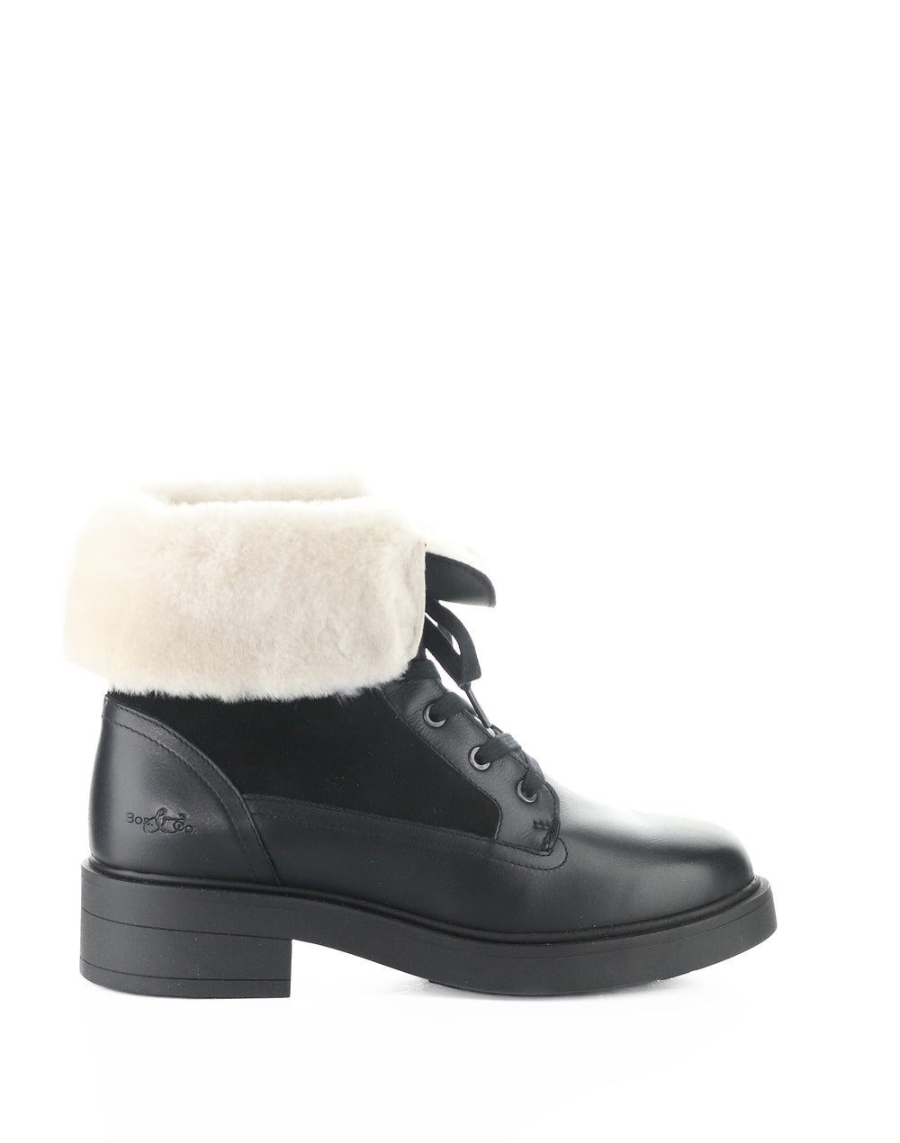NYSSA BLACK FEEL/SUEDE