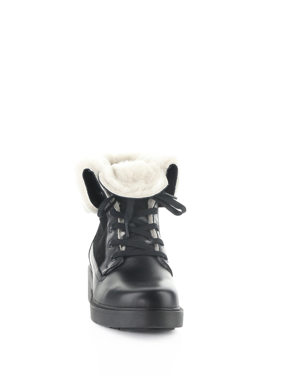 NYSSA BLACK FEEL/SUEDE