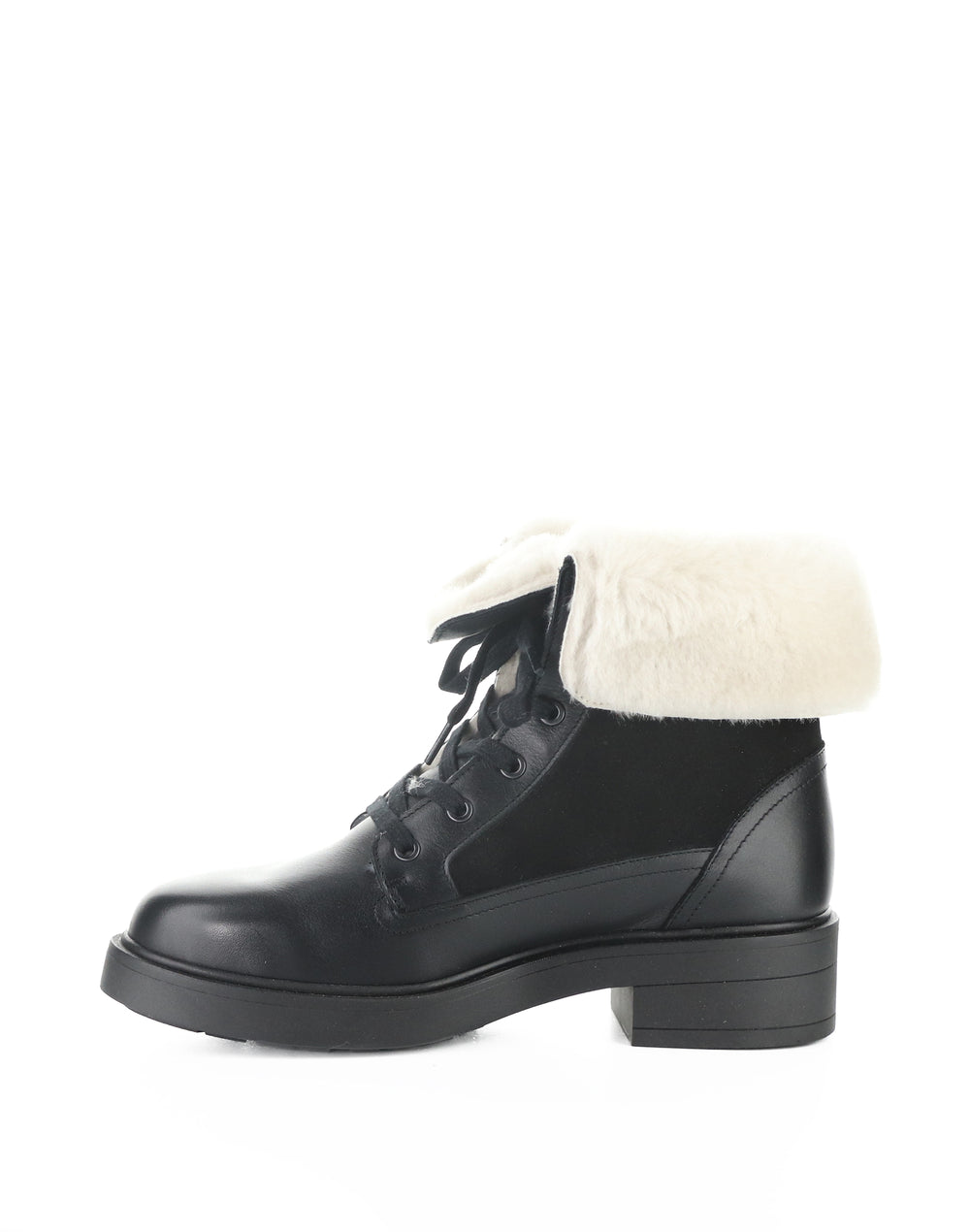 NYSSA BLACK FEEL/SUEDE