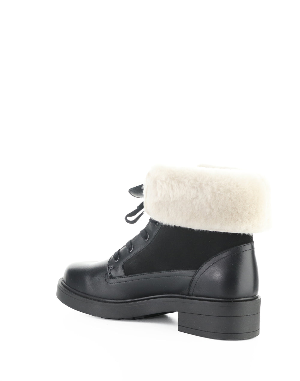 NYSSA BLACK FEEL/SUEDE