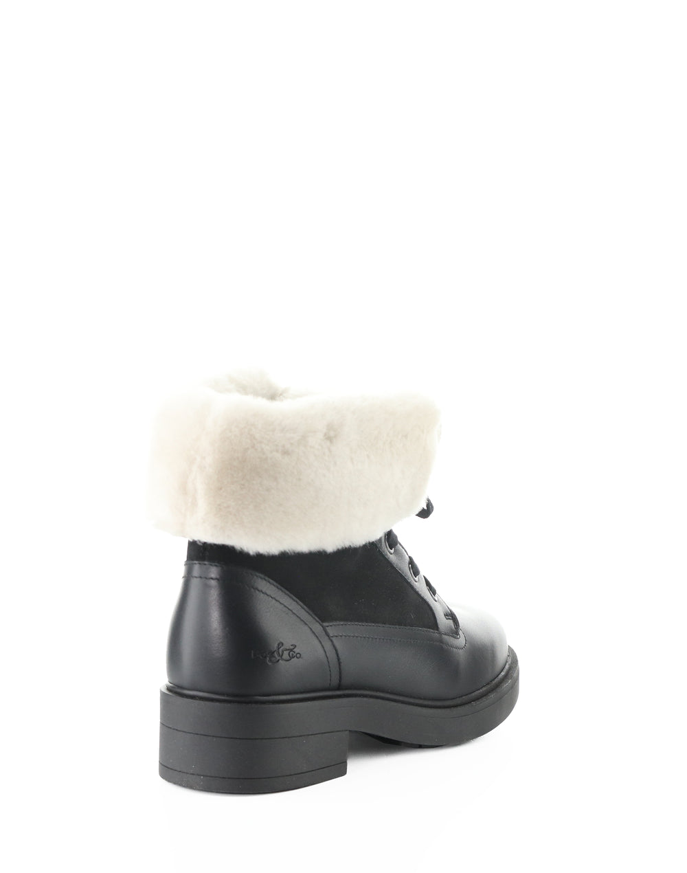 NYSSA BLACK FEEL/SUEDE