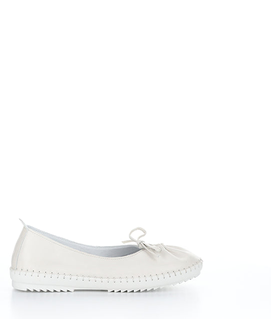 OSAKA WHITE SAUVAGE SOFT LEATHER