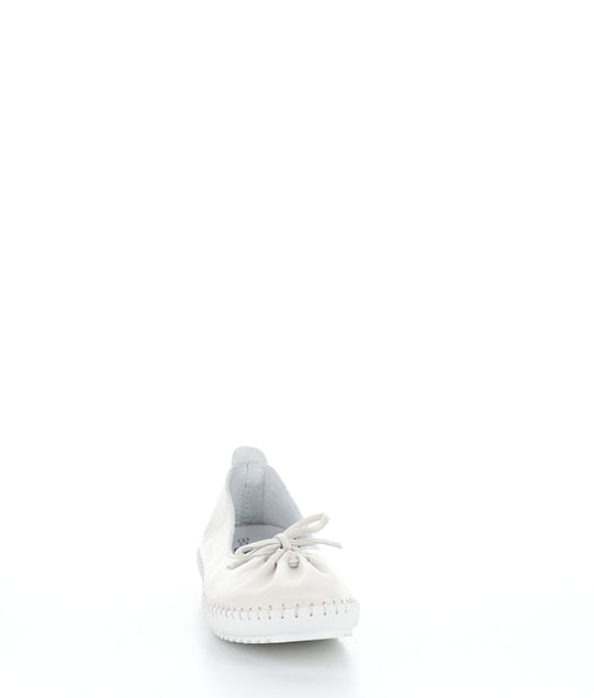 OSAKA WHITE SAUVAGE SOFT LEATHER