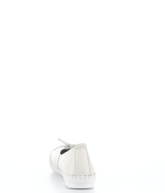 OSAKA WHITE SAUVAGE SOFT LEATHER