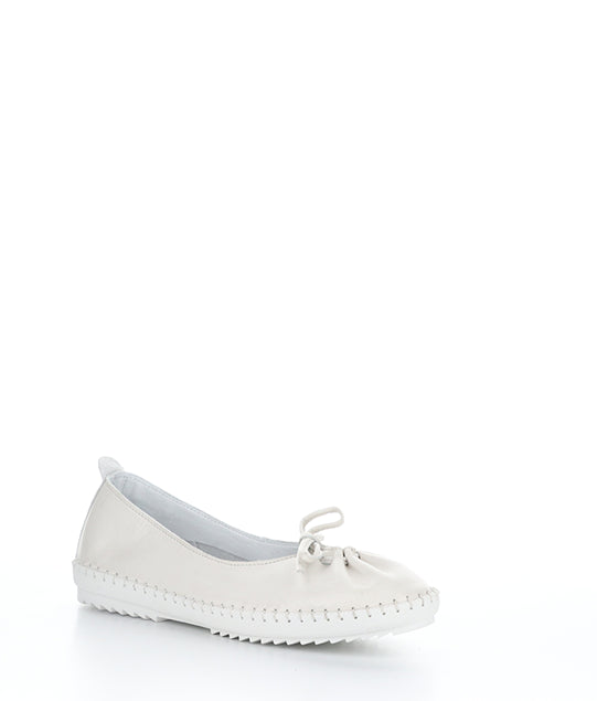 OSAKA WHITE SAUVAGE SOFT LEATHER