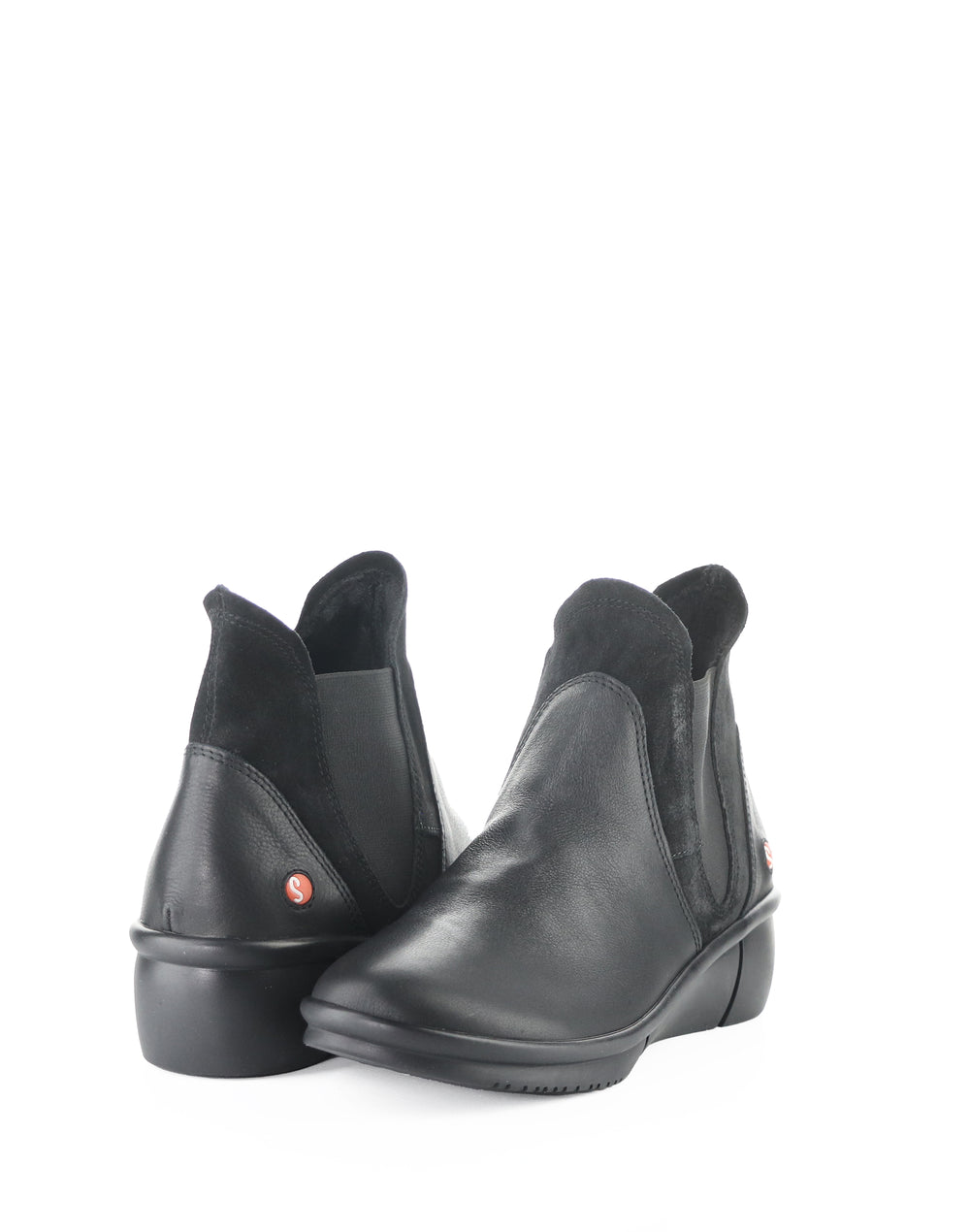 RAIN837SOF 000 BLACK SMOOTH/SUEDE