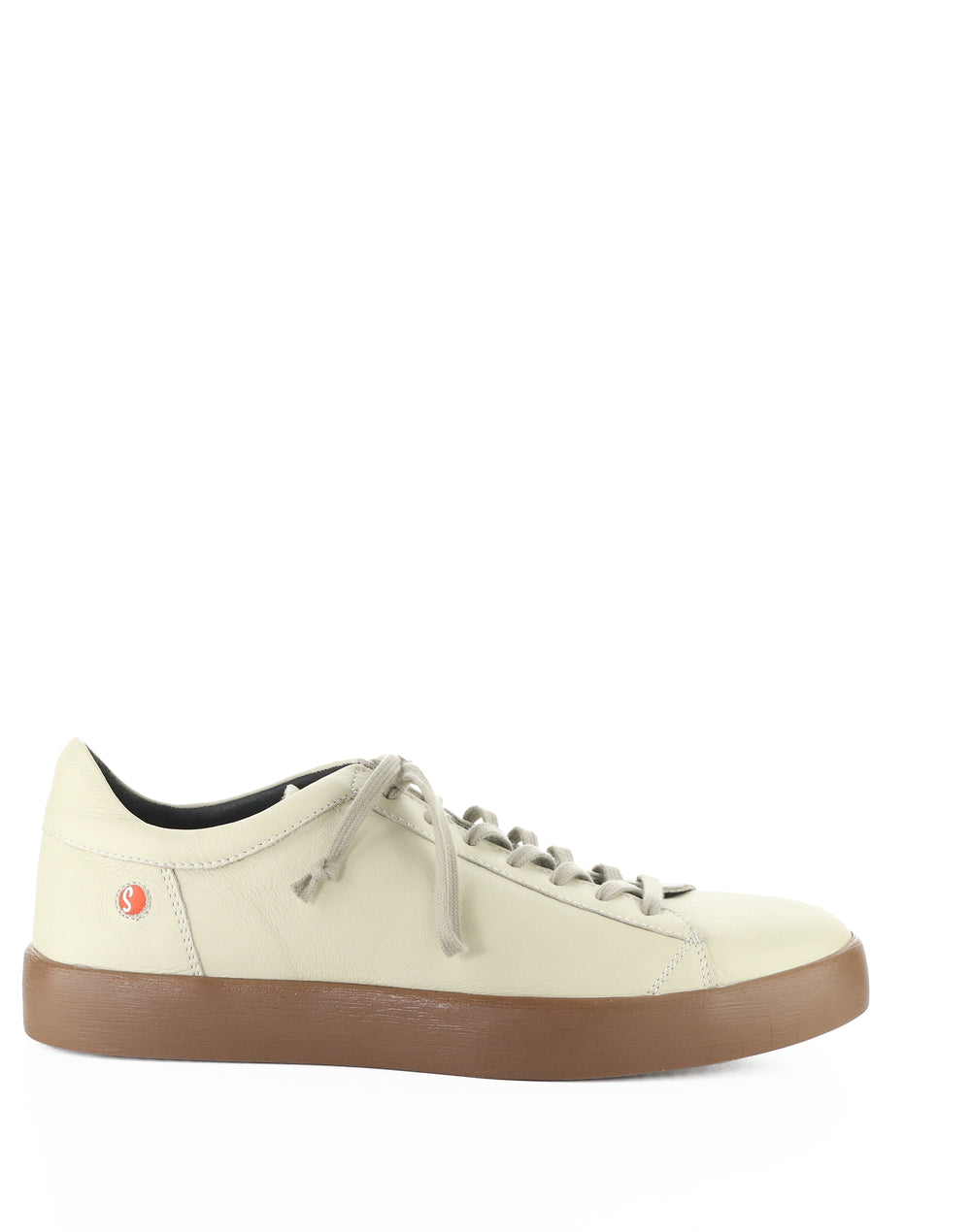RICK703SOF 032 ECRU WASHED LEATHER