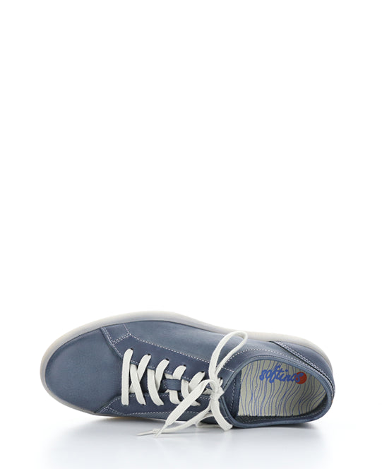 ROSS594SOF 003 NAVY WASHED LEATHER