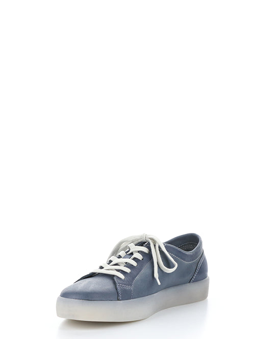 ROSS594SOF 003 NAVY WASHED LEATHER