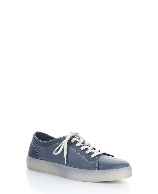 ROSS594SOF 003 NAVY WASHED LEATHER