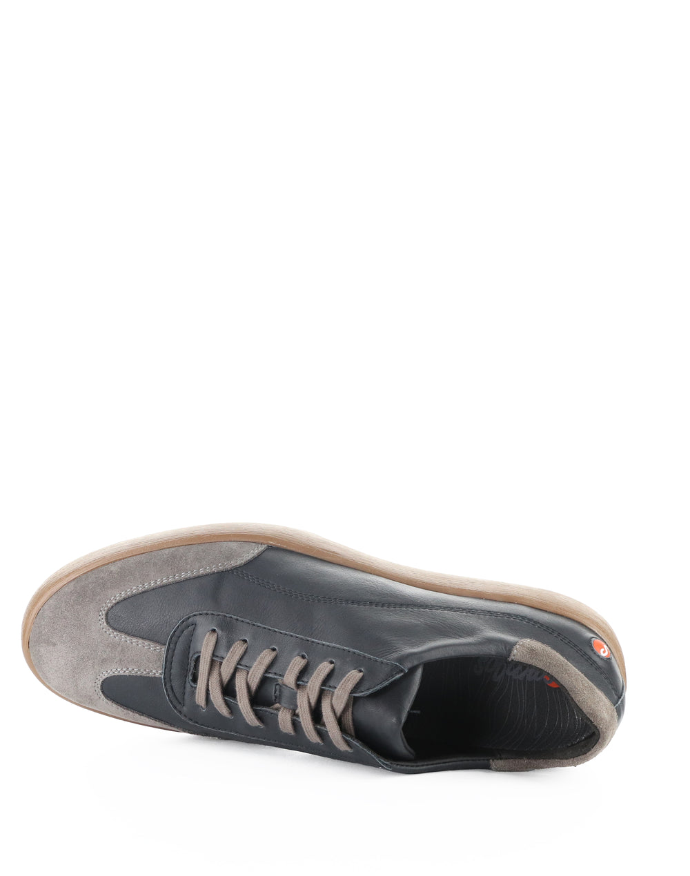 ROVE845SOF 001 BLACK/TAUPE SMOOTH LEATHER
