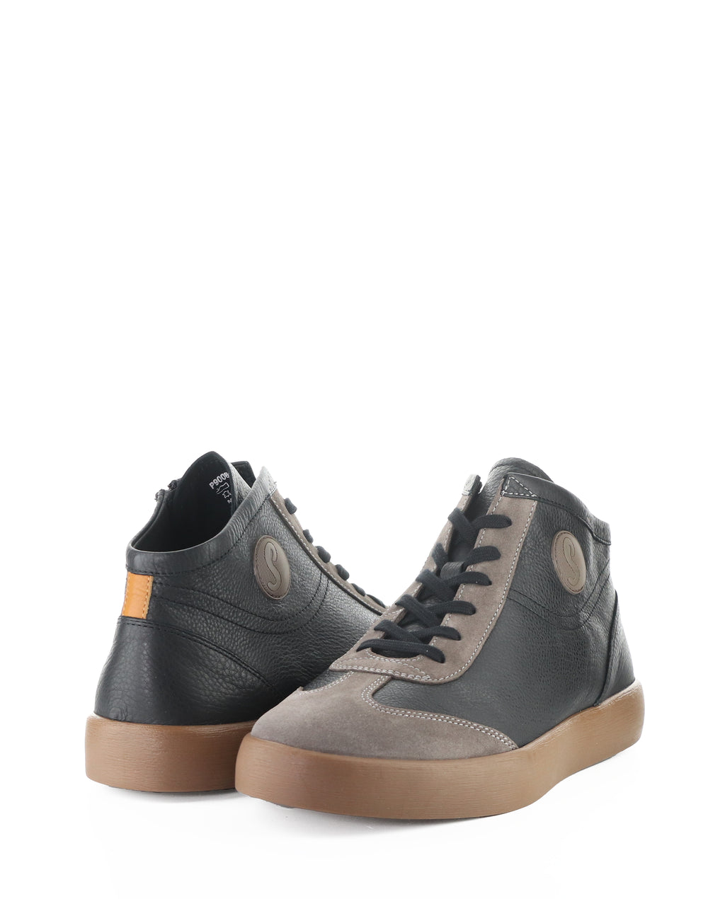 RUUD847SOF 001 BLACK/TAUPE SMOOTH LEATHER