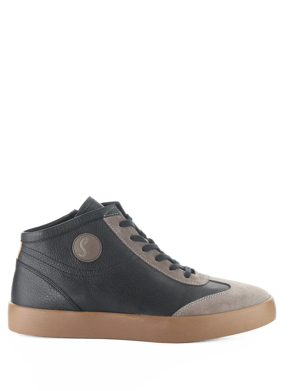 RUUD847SOF 001 BLACK/TAUPE SMOOTH LEATHER