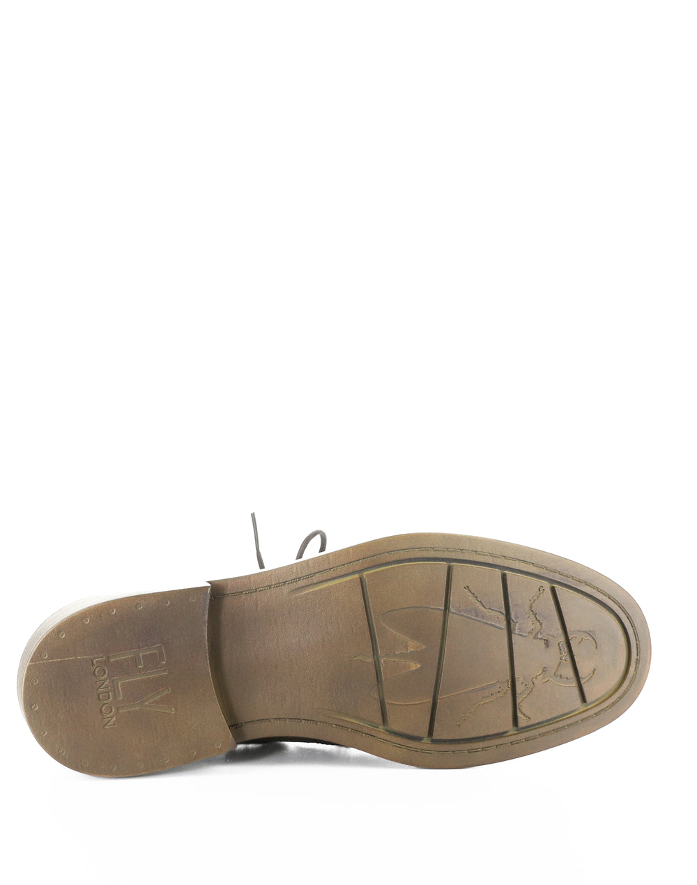 SHEI520FLY 004 DK BROWN MULTI RUG/OIL SUEDE