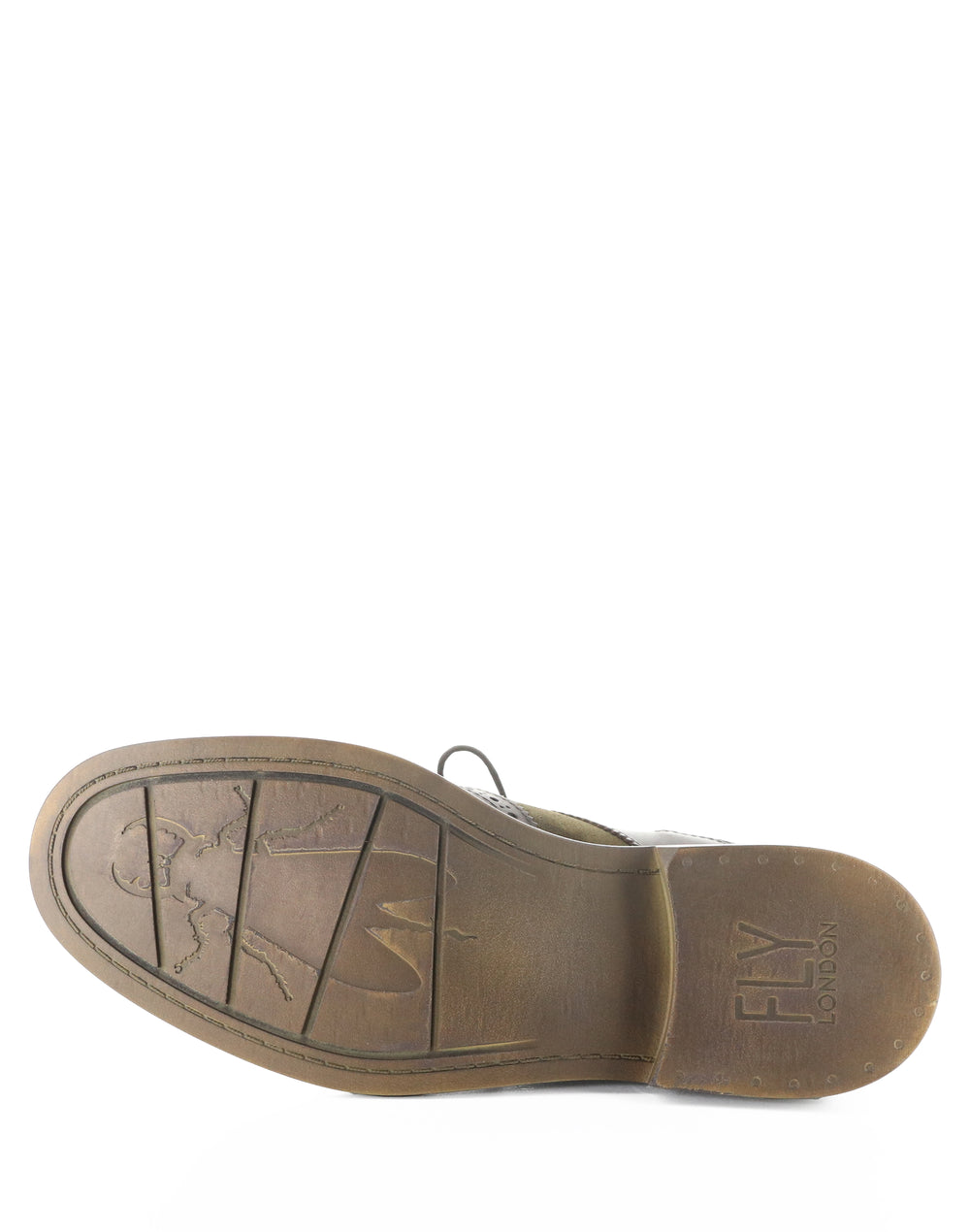 SILE529FLY 006 DK BROWN MULTI RUG/OIL SUEDE