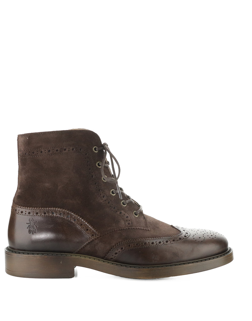 SILE529FLY 007 DK BROWN RUG/OIL SUEDE