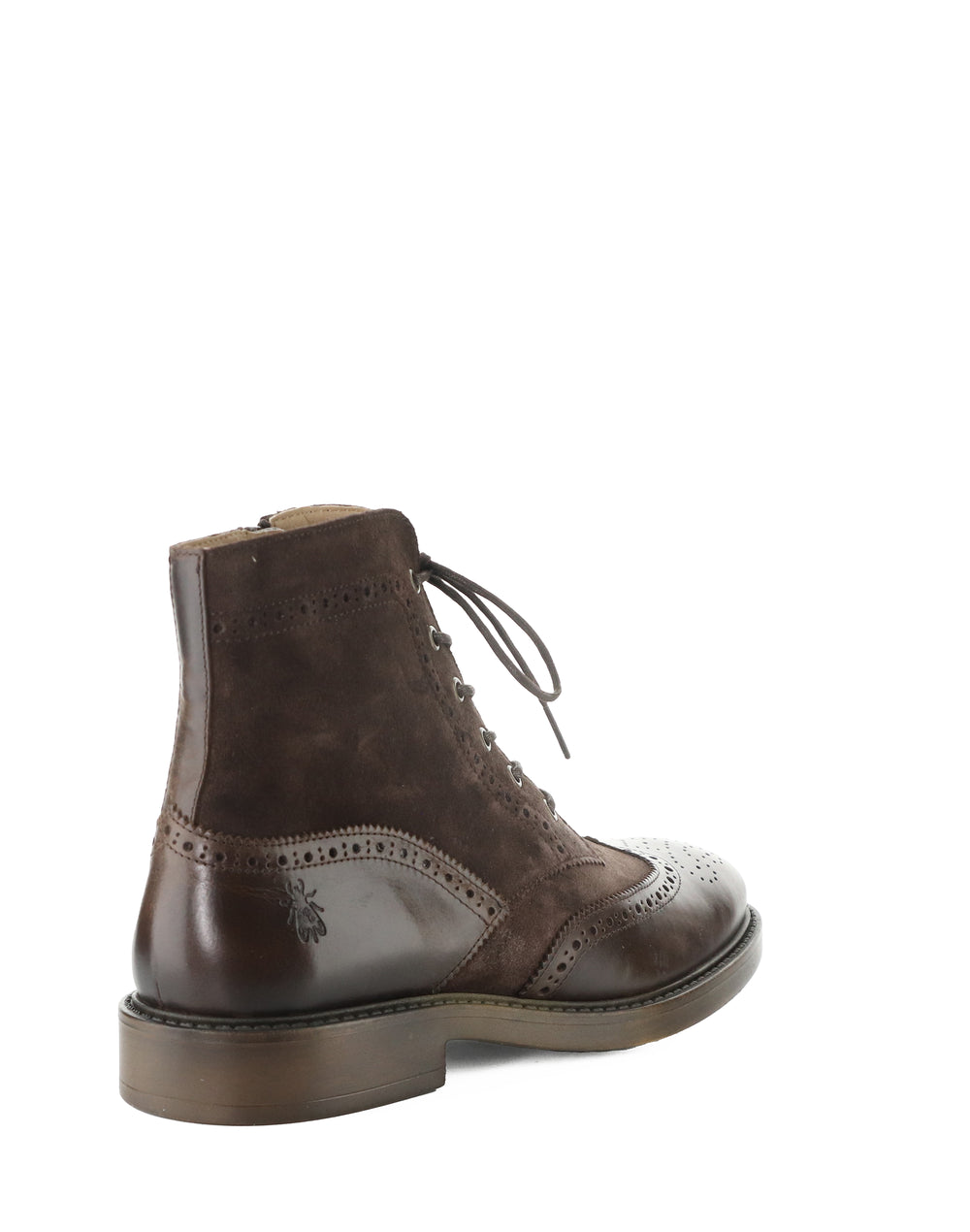 SILE529FLY 007 DK BROWN RUG/OIL SUEDE