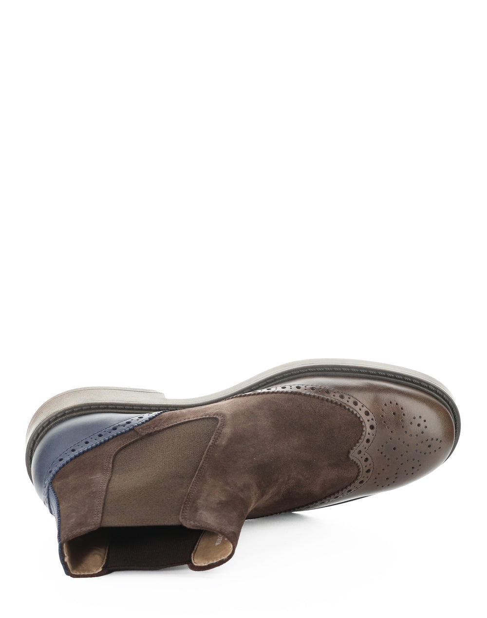 SOIT530FLY 005 DK BROWN/NAVY RUG/OIL SUEDE