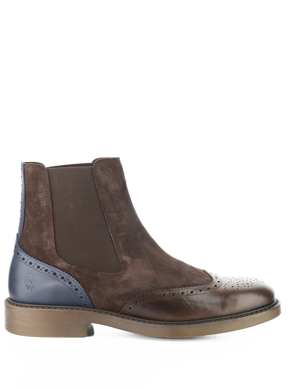 SOIT530FLY 005 DK BROWN/NAVY RUG/OIL SUEDE