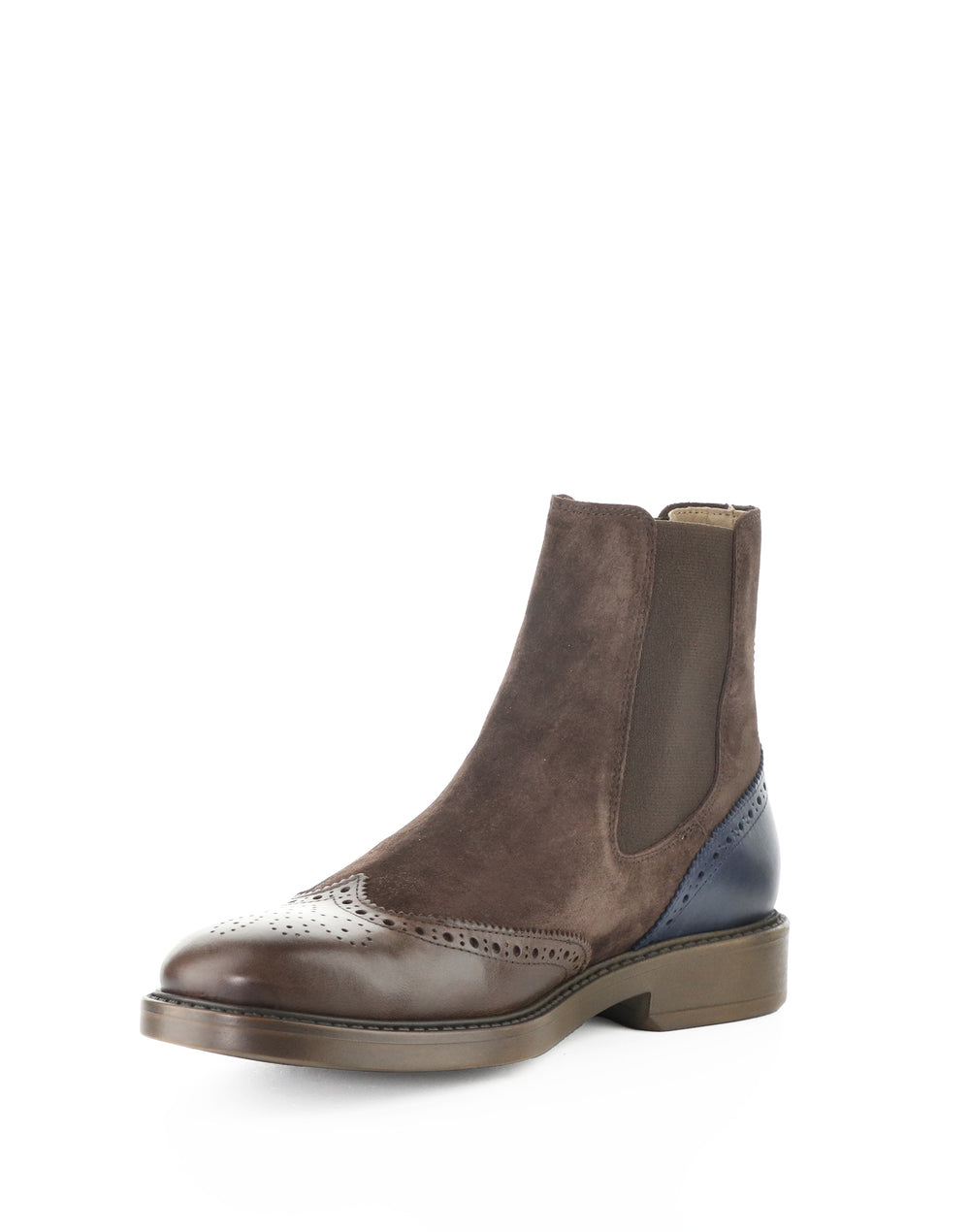 SOIT530FLY 005 DK BROWN/NAVY RUG/OIL SUEDE