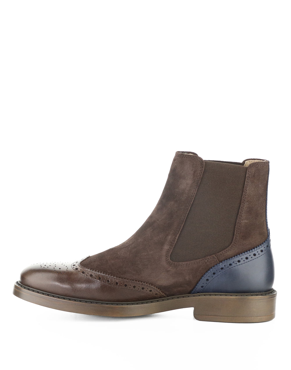 SOIT530FLY 005 DK BROWN/NAVY RUG/OIL SUEDE